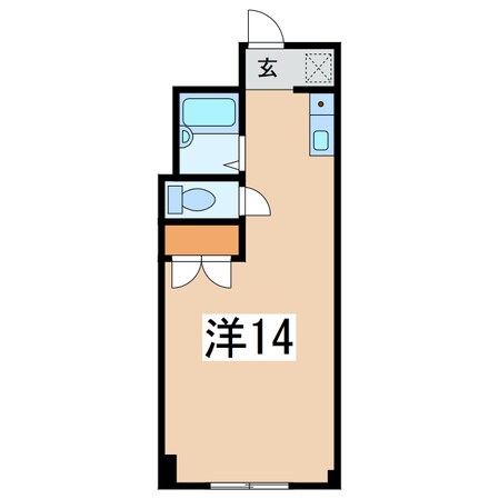 こがい日新ハイムの物件間取画像